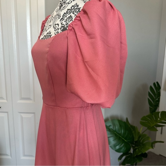 Puff Sleeve Dress - Picture 5 of 5